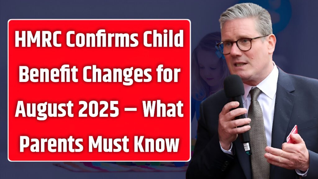 Child Benefit Changes August 2025