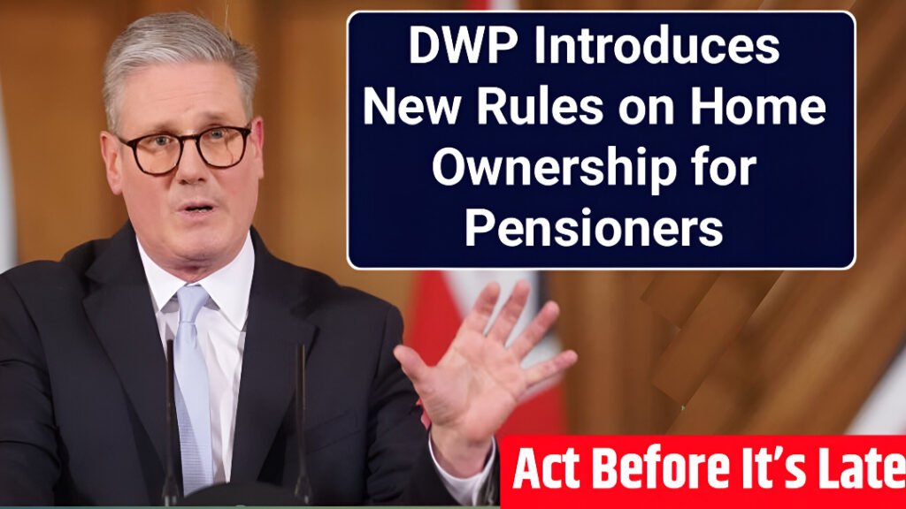 DWP pensioners home ownership rules