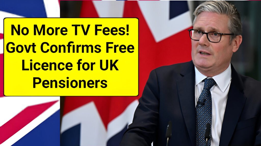 Free TV Licence for UK Pensioners