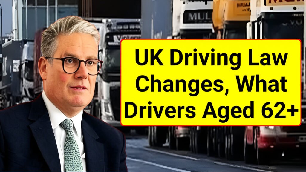 UK Driving Law Changes 2025 for Drivers 62+