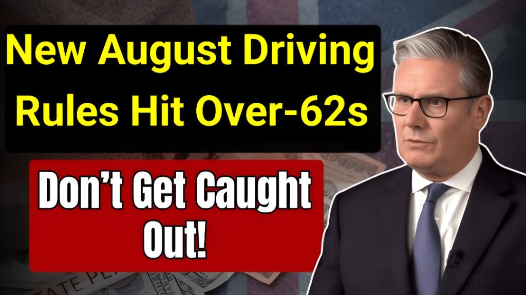 UK Driving Rules Over 62 August 2025