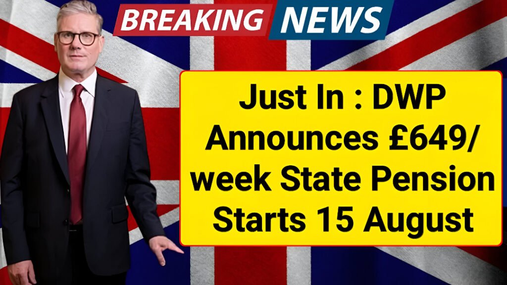 UK State Pension 2025 increase